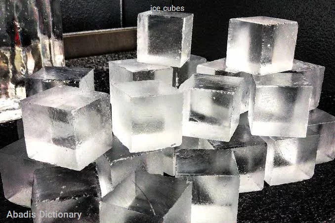 ice cubes